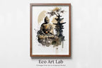 Buddha Zen Wall Art. Printable Wall Art. Watercolor Print. Buddhism Art. Instant Download. Zen Decor. Spiritual Wall Art. Asian Wall Art. #6 – Printable Wall Art
