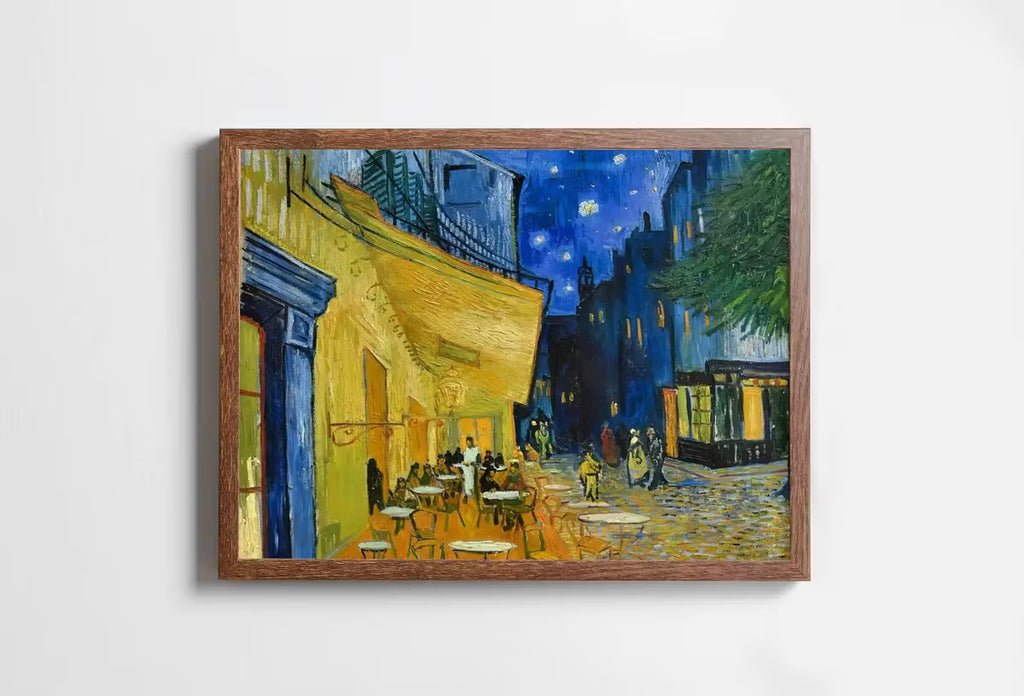 Café Terrace at Night Vincent van Gogh Printable Famous Art Print. Instant Download van Gogh Print Vintage Remastered Fine Art Digital Print – Printable Wall Art