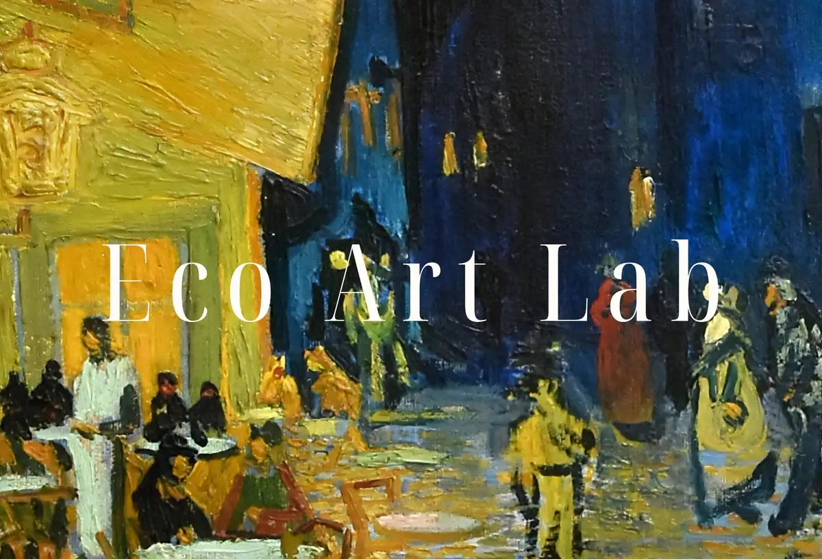 Terrasse de café la nuit d’après Vincent van Gogh : Téléchargez cette impression d’art célèbre de van Gogh. La Terrasse de café à la nuit est remasterisée pour un effet artistique intemporel.