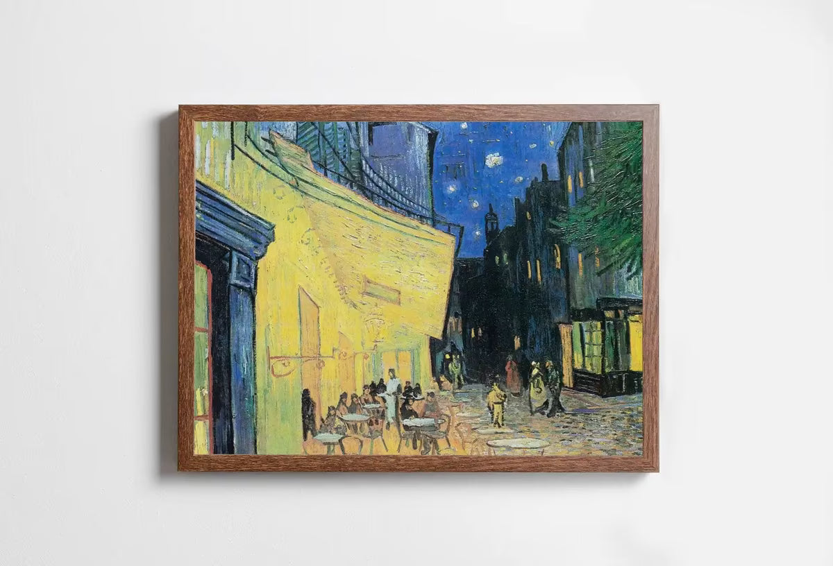 Café Terrace at Night Vincent van Gogh Printable Famous Art Print. Instant Download van Gogh Print Vintage Wall Decor Fine Art Digital Print – Printable Wall Art
