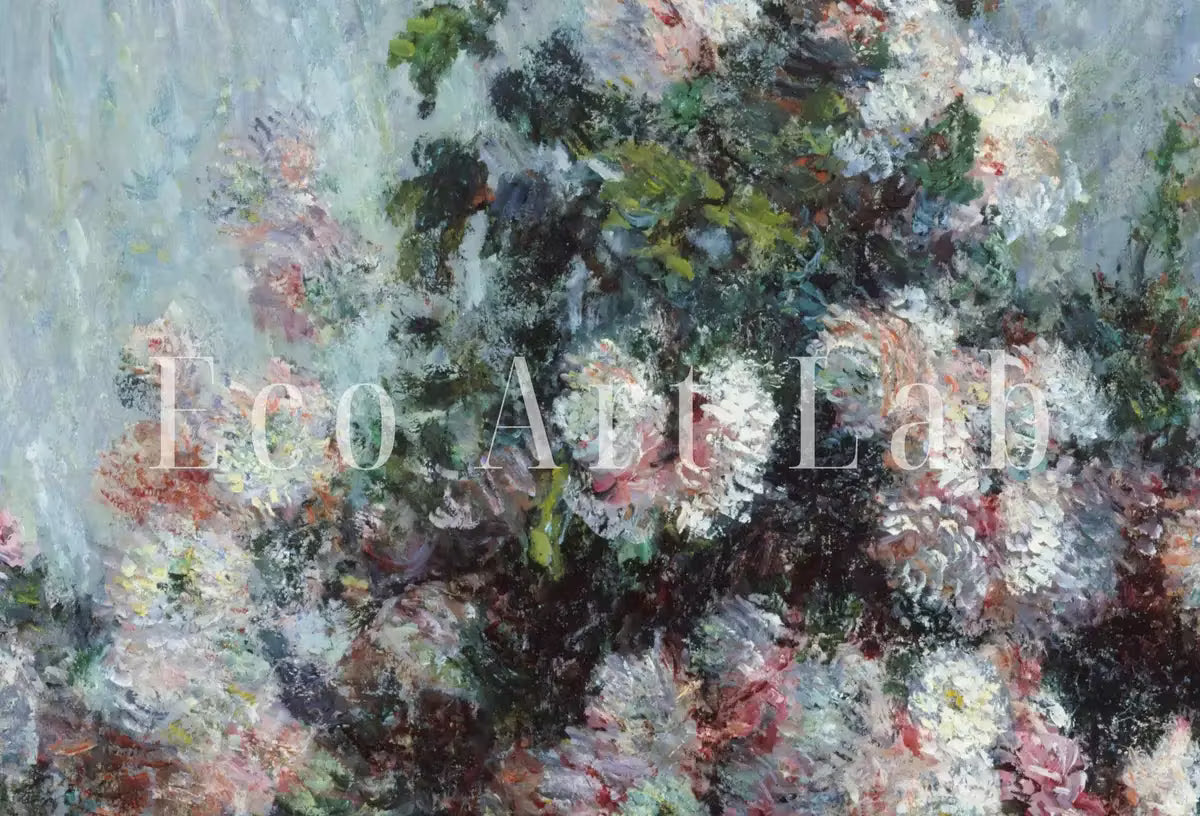 Claude Monet Chrysanthemums Flowers Still Life Painting. Instant Download Vintage Decor. Monet Botanical Print Printable Art. Vintage Decor – Printable Wall Art