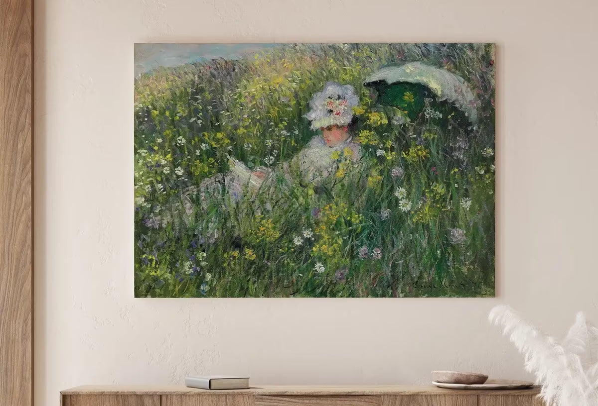 Claude Monet "Dans La Prairie" Painting Famous Monet Art. Instant Download Vintage Decor. Vintage Landscape Printable Wall Art. Spring Decor – Printable Wall Art