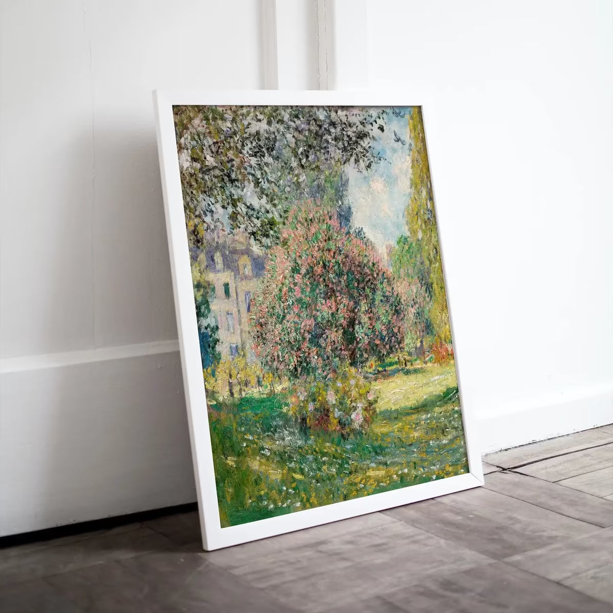 Claude Monet Famous Floral Landscape Painting Fine Art. Instant Download Vintage Art. Vertical Printable Landscape Wall Art. Spring Decor – Printable Wall Art