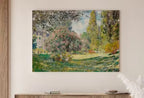 The Parc Monceau by Claude Monet — printable wall art