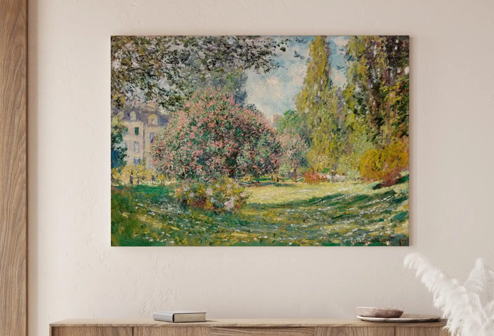 Second included artwork preview from Claude Monet Famous Floral Landscape Painting Fine Art. Instant Download Vintage Art. Vintage Landscape Printable Wall Art. Spring Decor featuring various scenes.