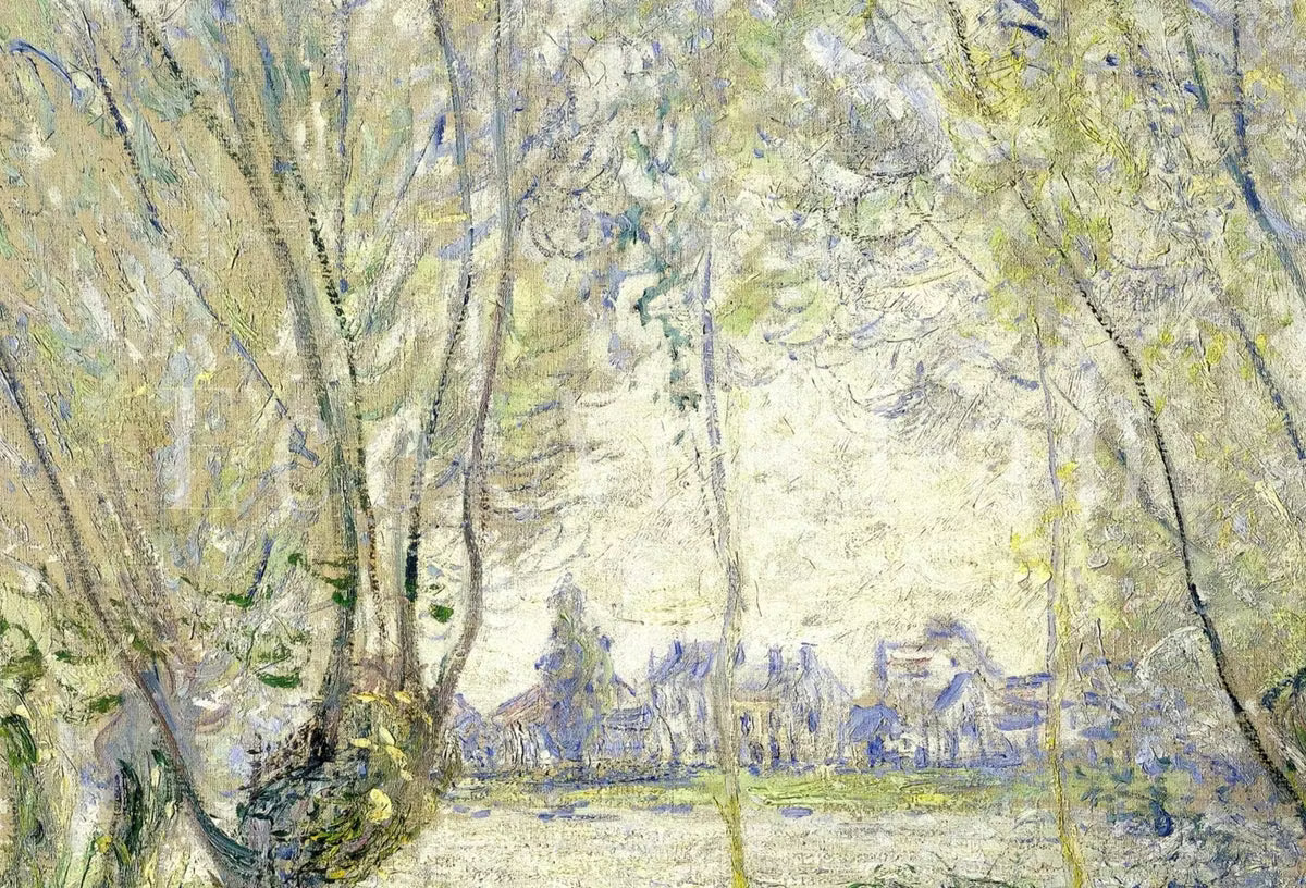 Claude Monet Famous Landscape Painting. Woman Under Willows. Vintage Fine Art. Instant Download. Landscape Printable Wall Art. Spring Decor – Printable Wall Art