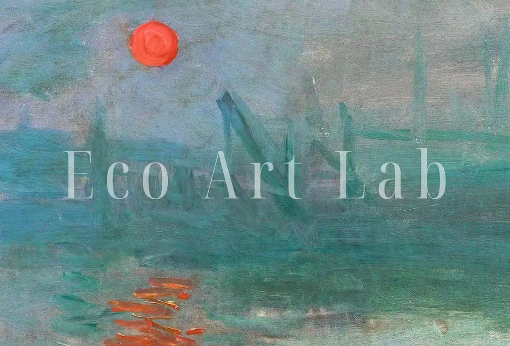 Claude Monet Famous Sunrise Painting. Set of 2 Prints. Instant Download Vintage Painting. 2 Piece Wall Art. Printable Fine Art Prints. – Printable Wall Art Set