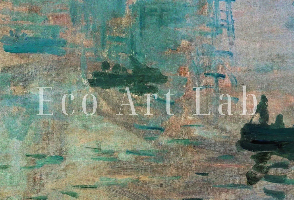Second included artwork preview from Claude Monet Famous Sunrise Painting. Set of 3 Prints. Instant Download Vintage Painting. 3 Piece Wall Art. Printable Fine Art Prints featuring various scenes.