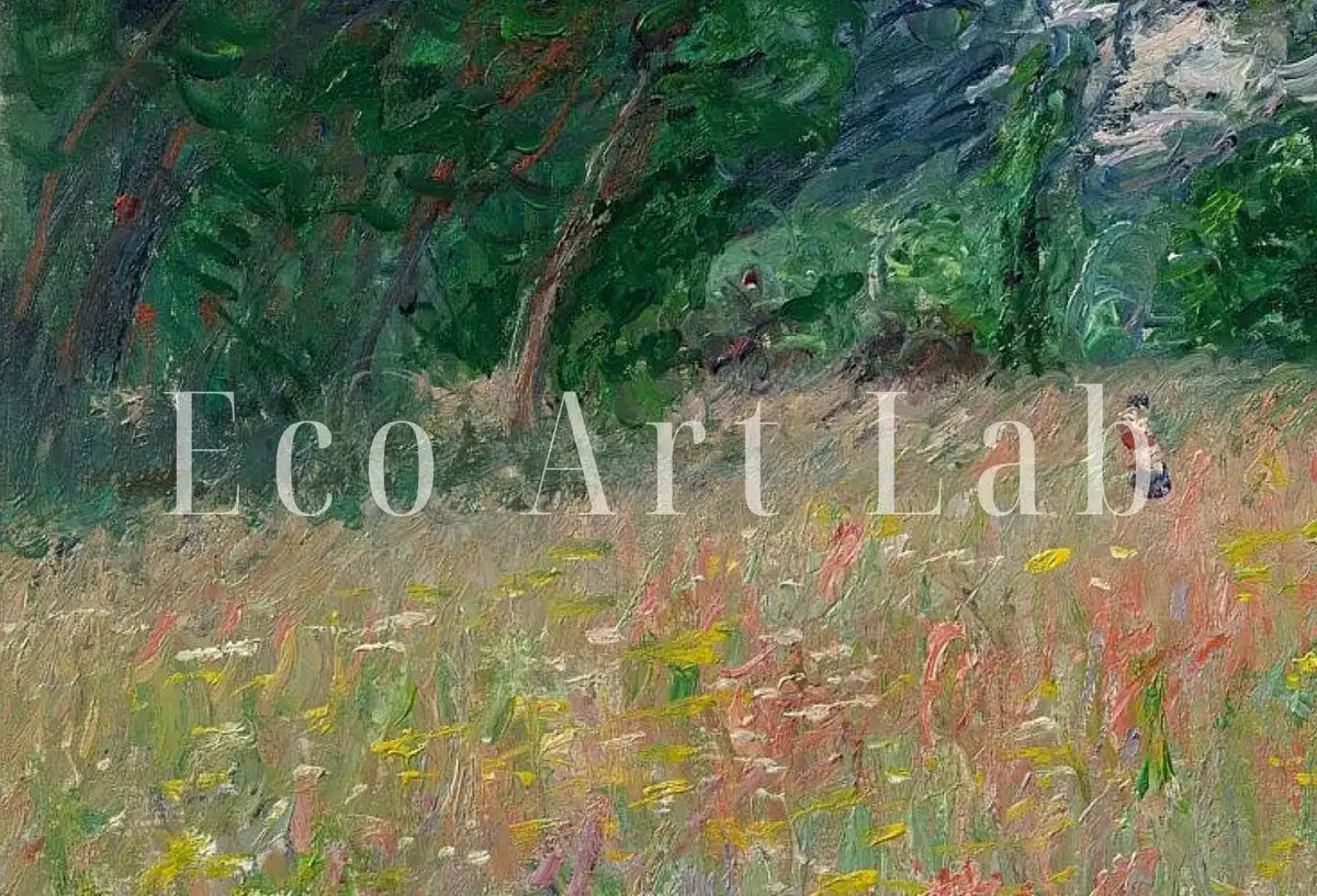 Claude Monet Flowering Meadow Painting Famous Monet Art. Instant Download Vintage Decor. Vintage Landscape Printable Wall Art. Spring Decor – Printable Wall Art