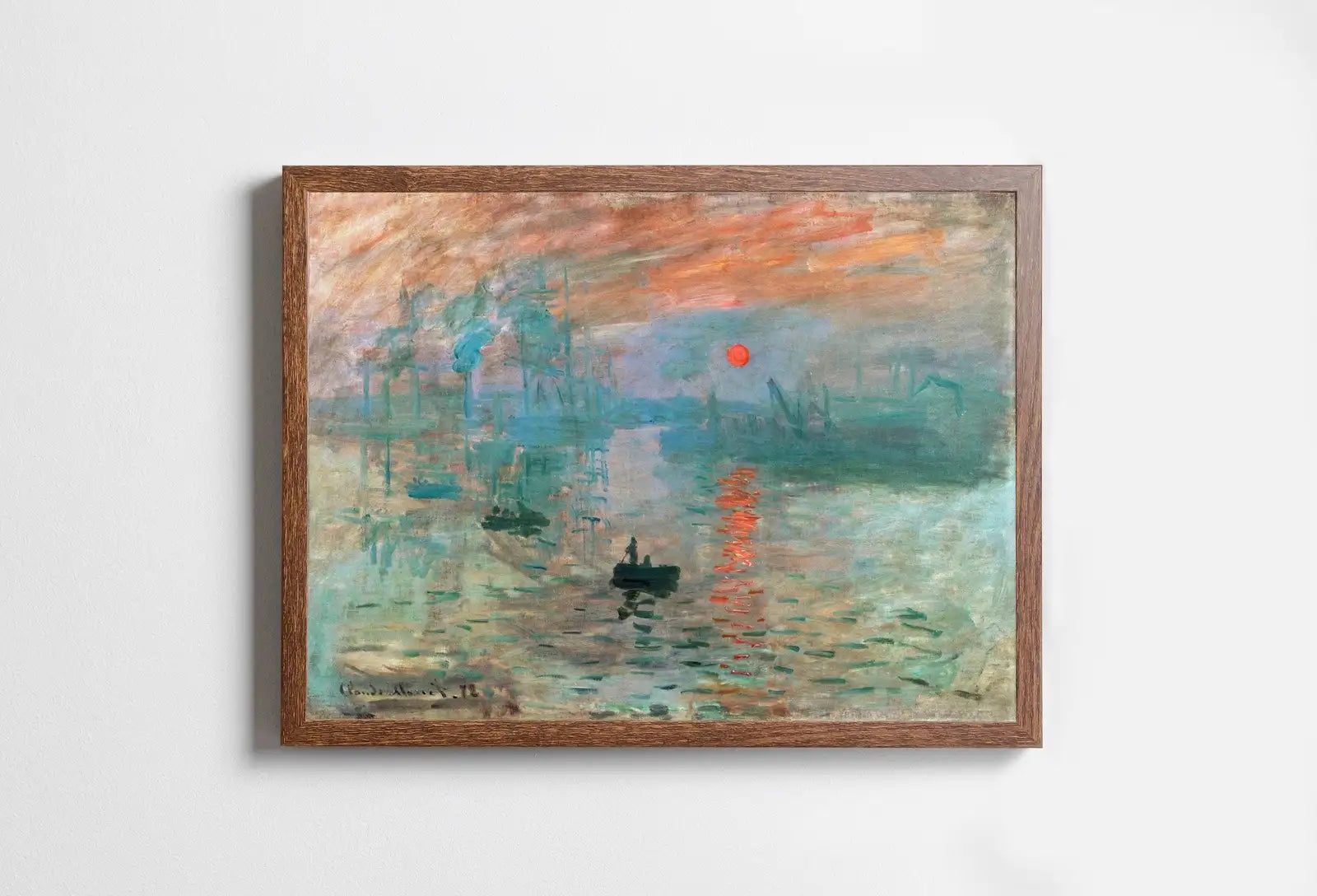 Claude Monet Impression, Sunrise Painting Famous Monet Art. Instant Download Vintage Decor. Monet Landscape Printable Wall Art Vintage Decor – Printable Wall Art Digital Download – Digital Download