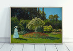 Claude Monet Lady in The Garden Painting Famous Monet Art. Instant Download Vintage Decor. Monet Landscape Printable Wall Art. Vintage Decor – Printable Wall Art