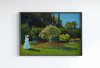 Claude Monet Lady in The Garden Painting Famous Monet Art. Instant Download Vintage Decor. Monet Landscape Printable Wall Art. Vintage Decor – Printable Wall Art