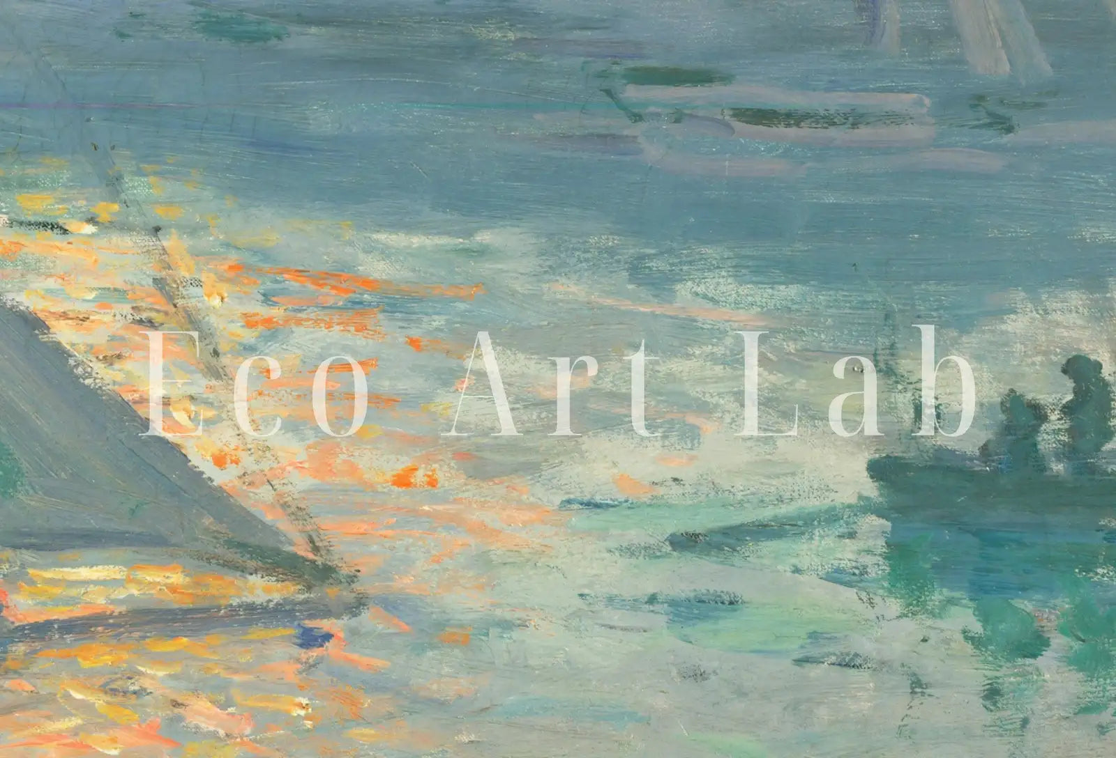 Peinture de lever de soleil nautique de Claude Monet. Art célèbre de Monet imprimable en téléchargement instantané. Décoration murale vintage. Impression d’art de paysage de Monet.
