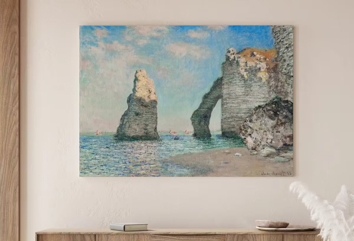 Claude Monet Sea & Cliffs View Painting Famous Monet Art. Instant Download Vintage Decor. Monet Landscape Printable Wall Art Vintage Decor – Printable Wall Art