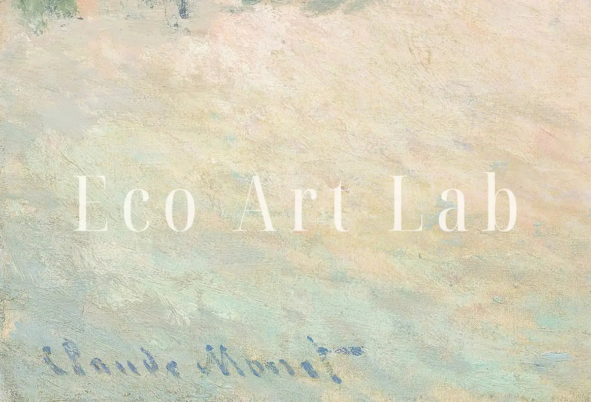 Peinture de la Seine à Giverny de Claude Monet, célèbre art de Monet, décoration vintage à télécharger instantanément, paysage de Monet, art mural, décoration vintage