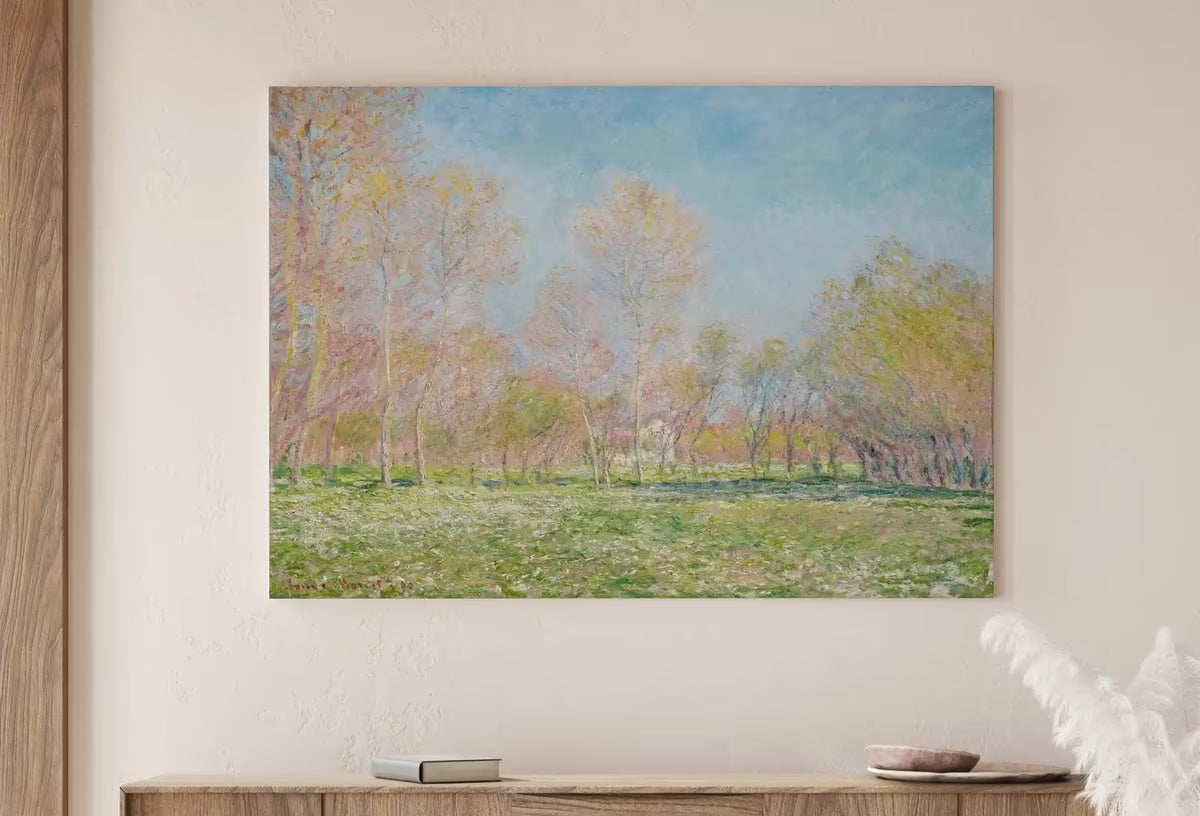 Claude Monet Spring in Giverny Famous Painting Monet Art. Instant Download Vintage Decor. Vintage Landscape Printable Wall Art. Spring Decor – Printable Wall Art