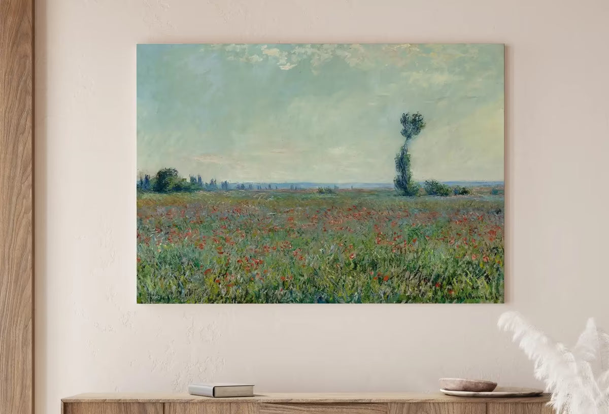 Claude Monet The Poppy Field Painting Famous Monet Art. Vintage Landscape Printable Wall Art. Instant Download Vintage Decor. Spring Decor – Printable Wall Art