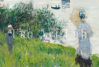 The Promenade by Claude Monet — printable wall art
