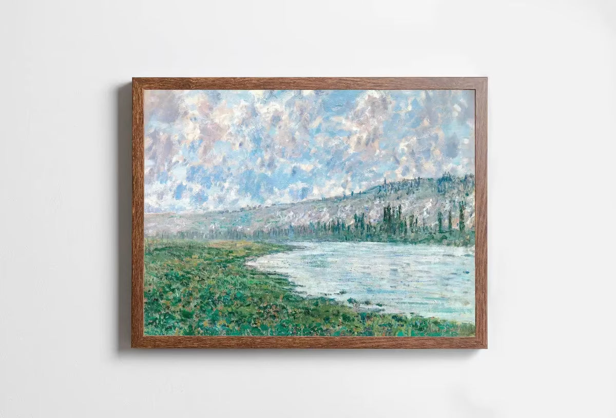Claude Monet The Seine at Vétheuil Famous Painting. Instant Download Vintage Decor. Monet Landscape Art. Printable Wall Art. Vintage Decor – Printable Wall Art