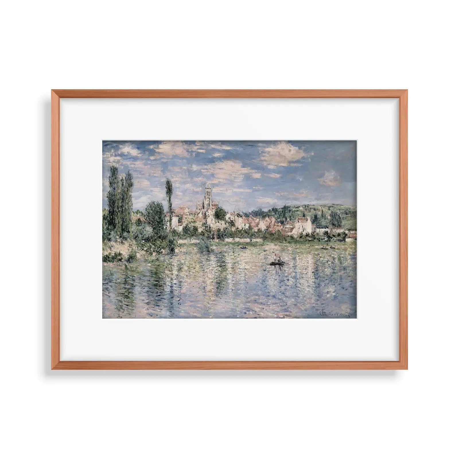 Included artwork preview showing first selection of artworks from Claude Monet Vétheuil in Summer.