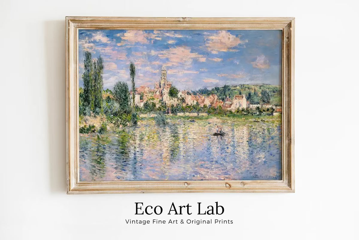Claude Monet Vétheuil in Summer Painting Famous Monet Art. Instant Download Vintage Decor. Monet Landscape Printable Wall Art. Vintage Decor – Printable Wall Art