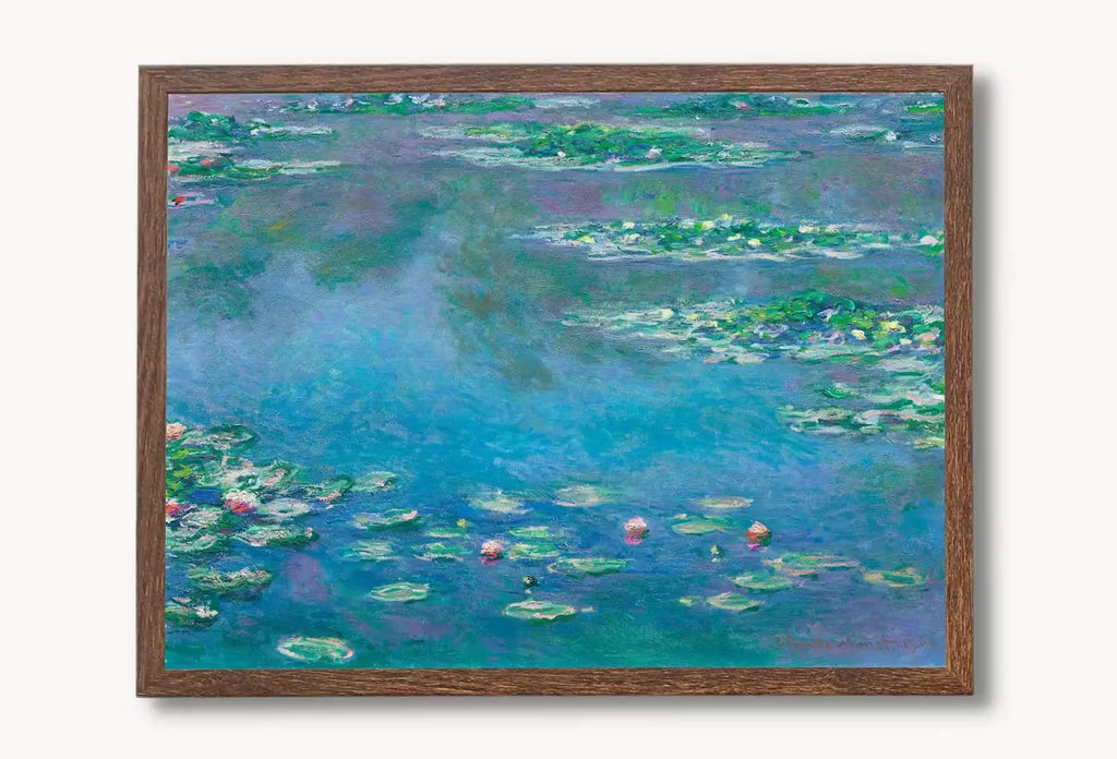 Claude Monet Gallery – Printable Gallery Wall – Ecoartlab