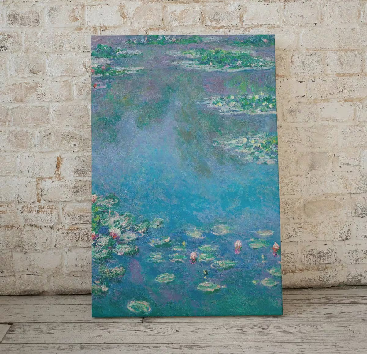 Claude Monet Water Lilies Painting Famous Monet Art. Instant Download Vintage Decor. Monet Botanical Print Printable Wall Art Vertical Decor – Printable Wall Art