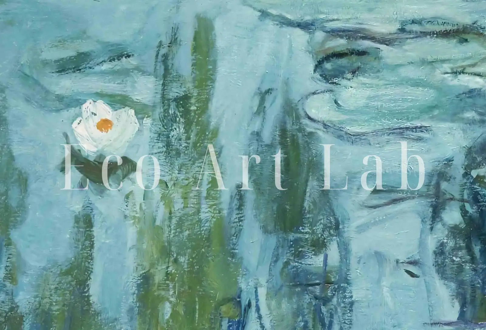 Tableau célèbre de Claude Monet de nénuphars. Tableau botanique de Monet imprimable. Art mural imprimable. Décoration vintage. Décoration vintage.