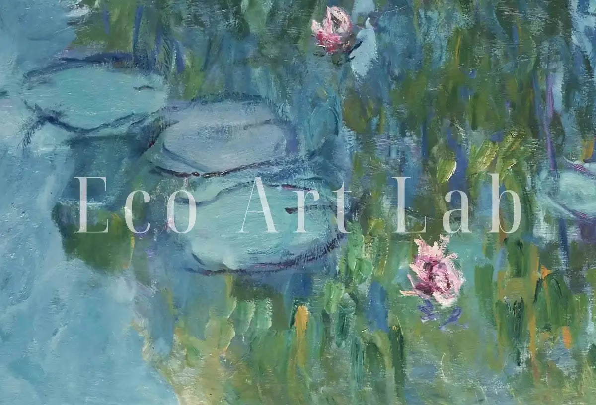 Claude Monet Water Lilies Painting Famous Monet Art. Monet Botanical Print Printable Wall Art. Instant Download Vintage Decor. Vintage Decor – Printable Wall Art