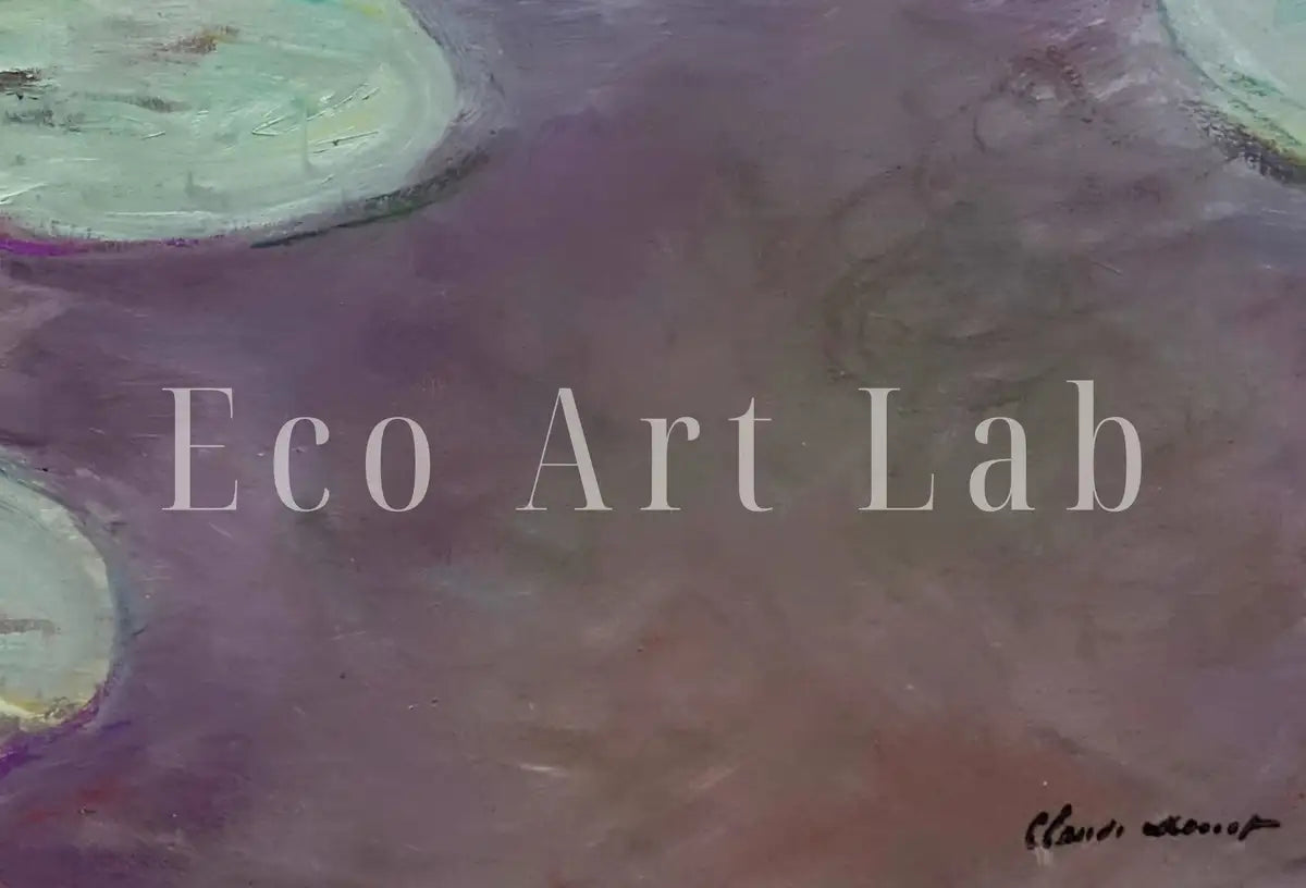 Peinture des nénuphars de Claude Monet. Art célèbre de Monet. Reproduction botanique de Monet. Art mural imprimable. Téléchargement instantané pour une décoration vintage.