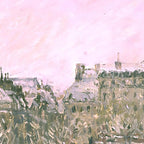 Camille Pissarro - Printable Wall Art - Pissarro-The Pont Neuf Snow Effect