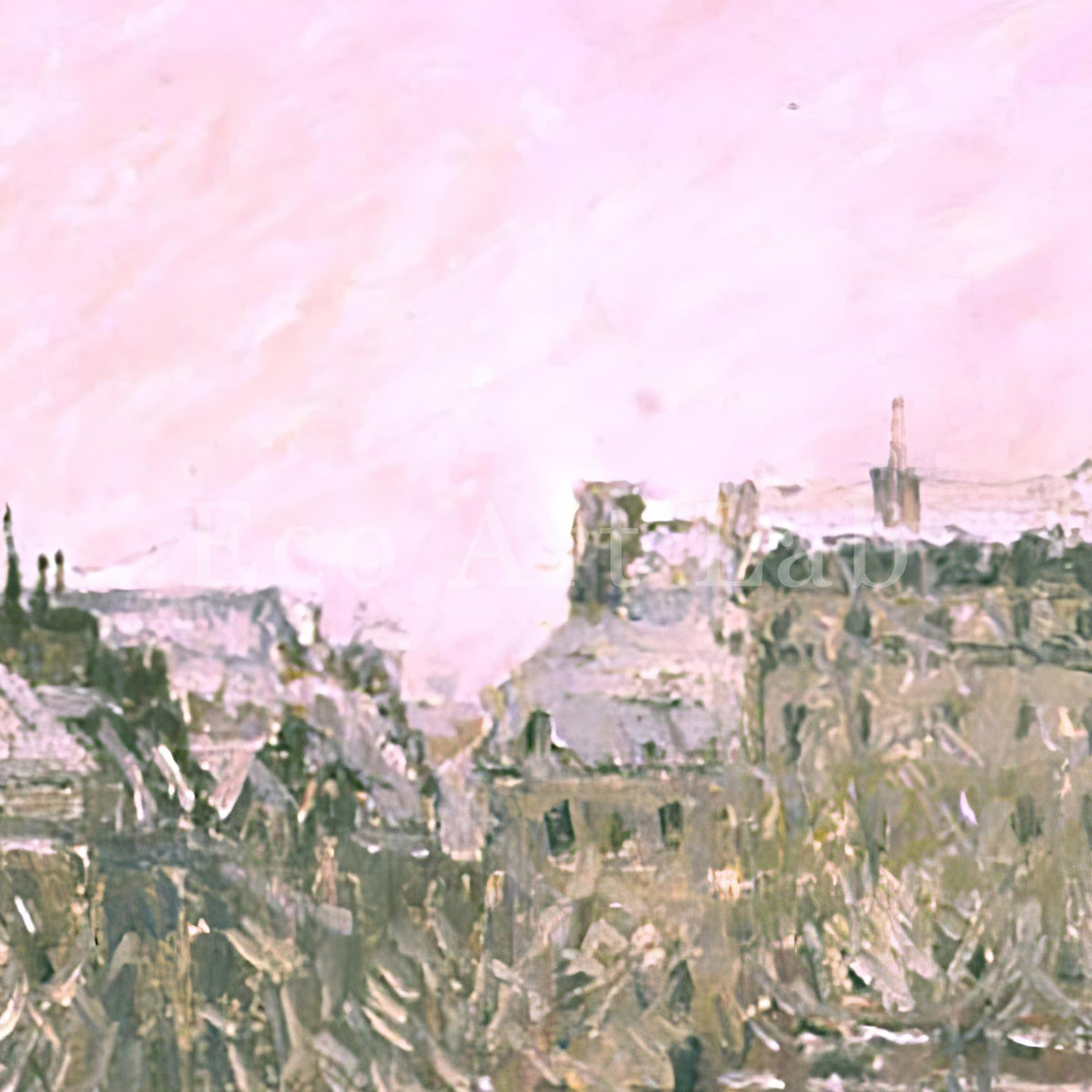 Camille Pissarro - Printable Wall Art - Pissarro-The Pont Neuf Snow Effect