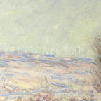 Claude Monet - Printable Wall Art - Lavacourt Under Snow