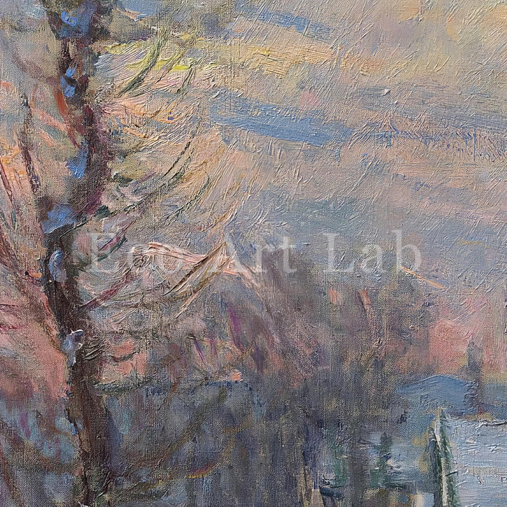 Samsung Frame TV Art 4K - The Entrance of Giverny - Famous Claude Monet