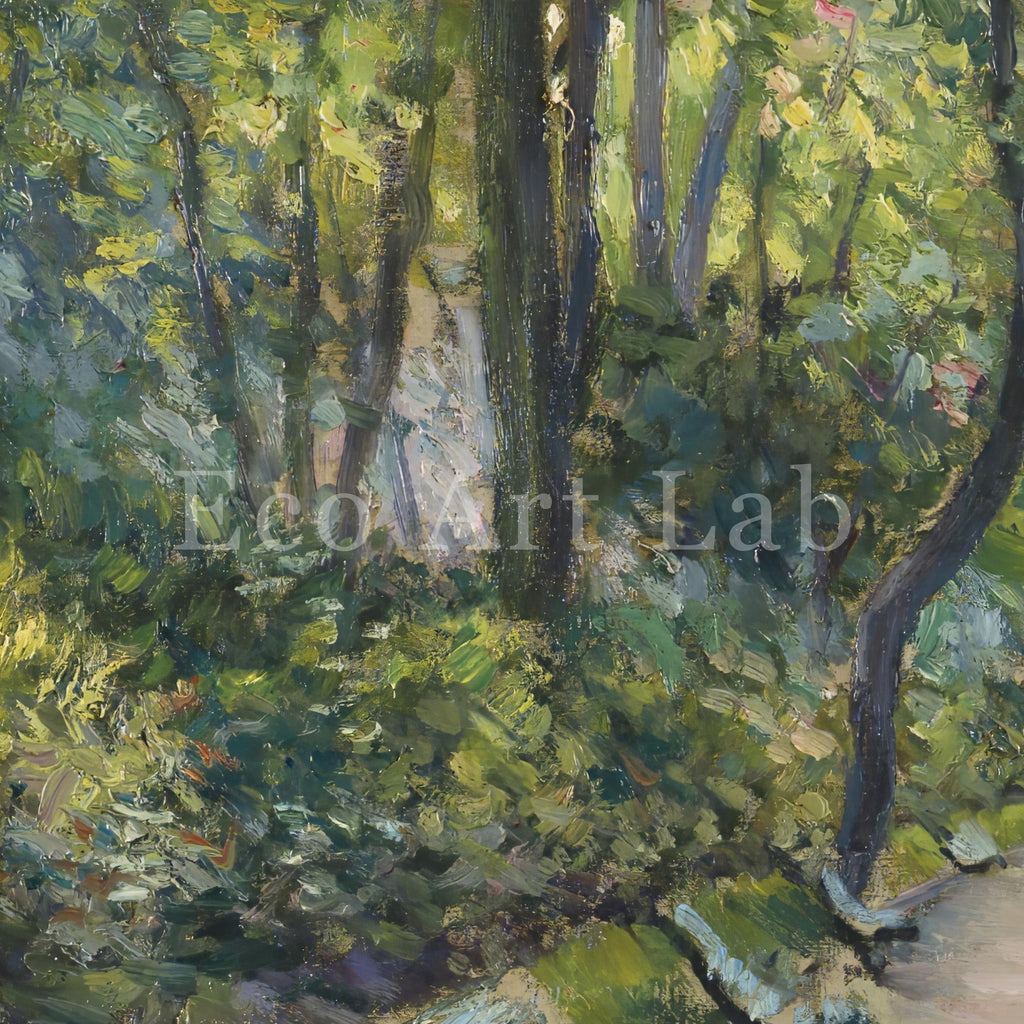 Gustave Caillebotte - Printable Wall Art - The Parc Monceau