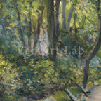 Gustave Caillebotte - Printable Wall Art - The Parc Monceau