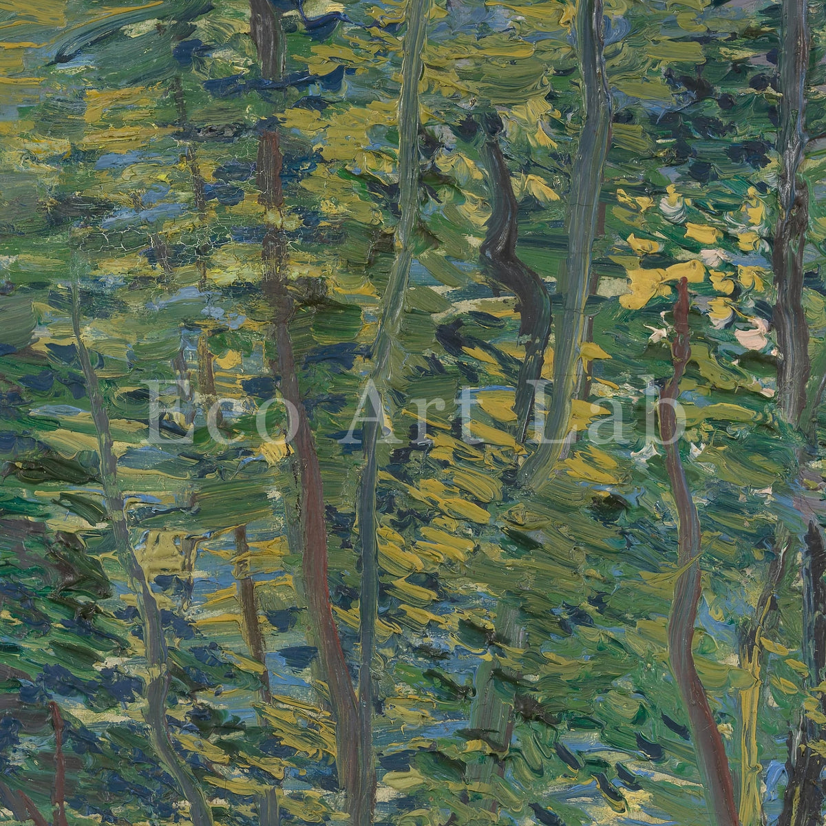 Samsung Frame TV Art 4K - Path in the Woods - Famous Vincent van Gogh