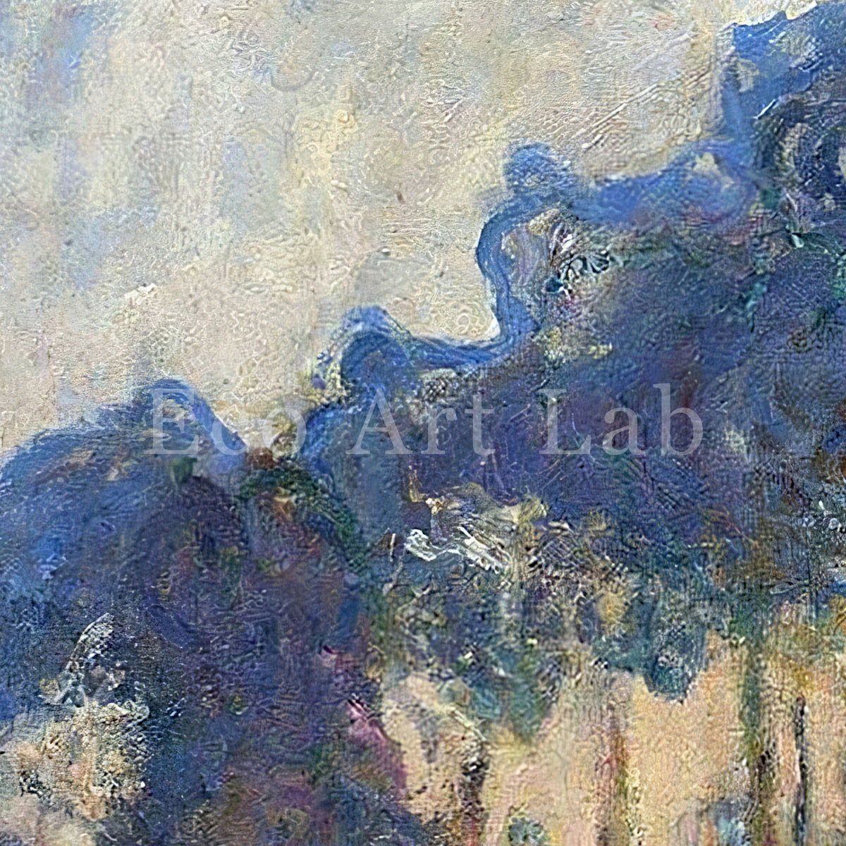 Samsung Frame TV Art 4K - Poplars (Autumn) - Famous Claude Monet