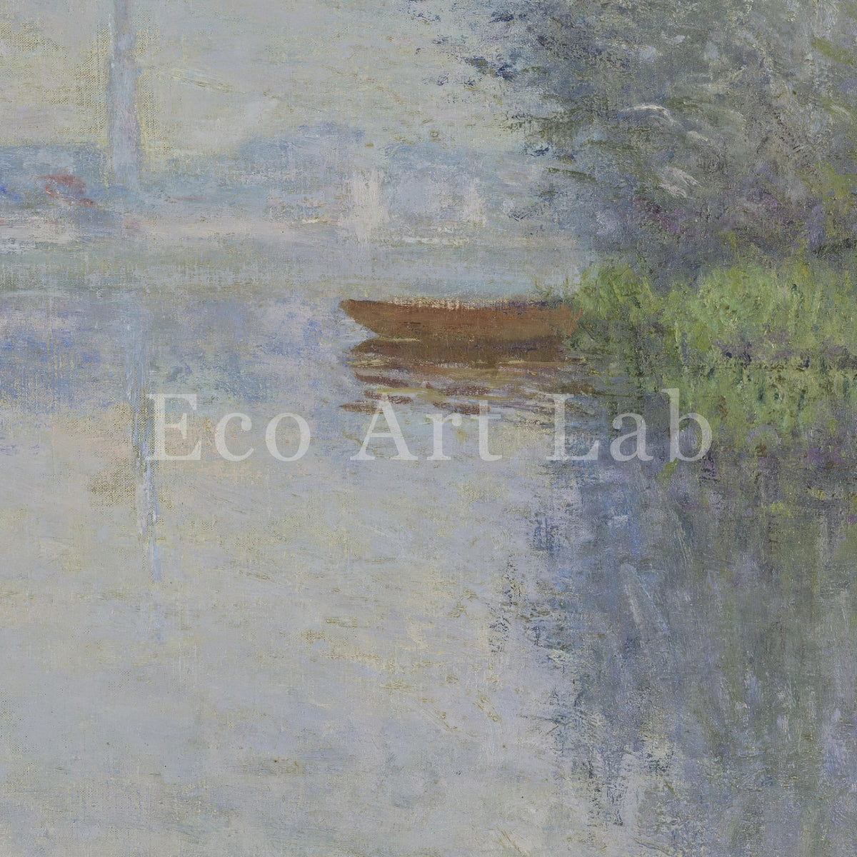 Claude Monet - Printable Wall Art - Autumn on the Seine Argenteuil