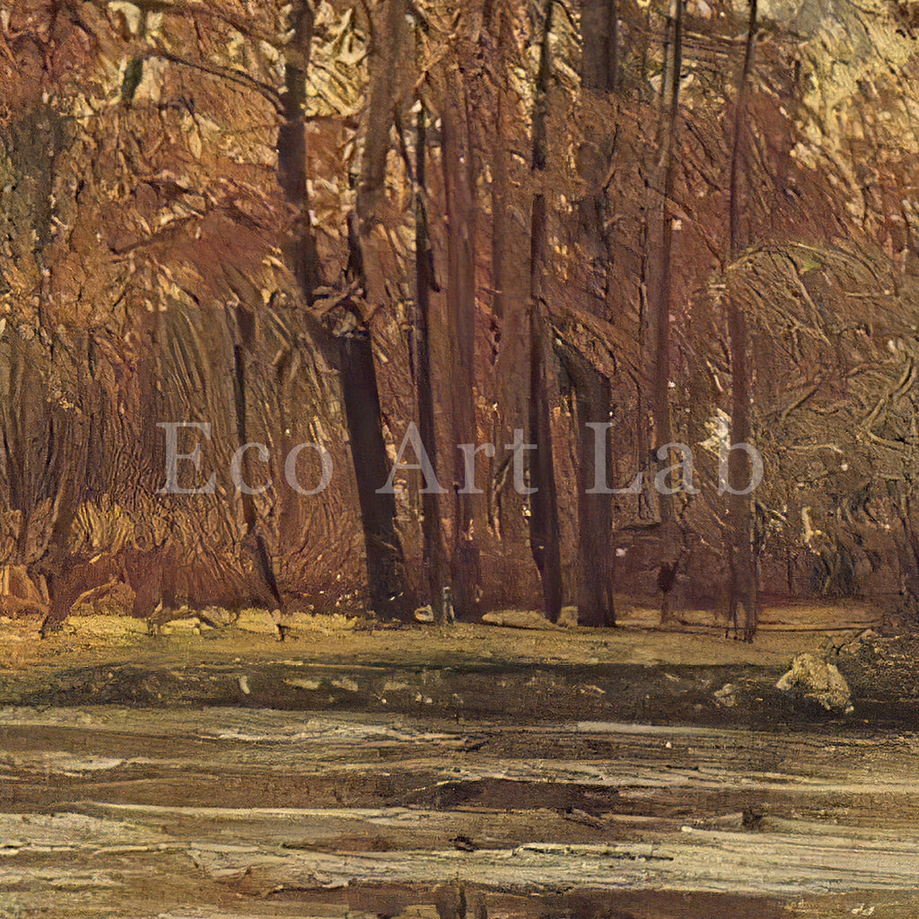 Ivan Shishkin - Printable Wall Art - Golden Autumn