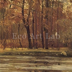 Ivan Shishkin - Printable Wall Art - Golden Autumn
