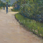 Gustave Caillebotte - Printable Wall Art - The Parc Monceau