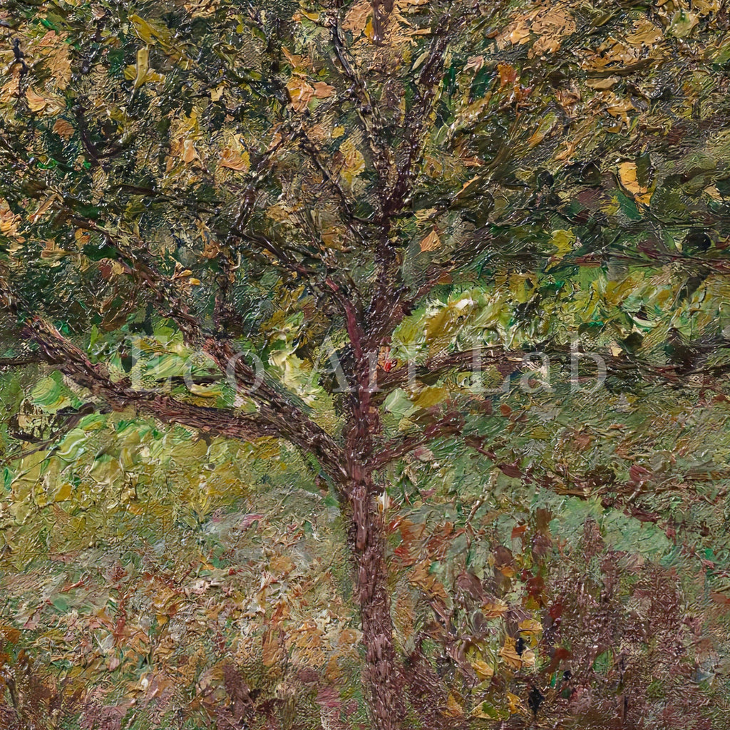 Autumn Morning in Éragny - Printable Wall Art - Impressionist