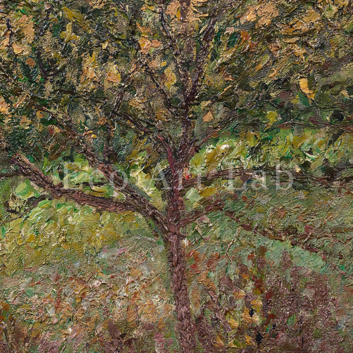 Autumn Morning in Éragny - Printable Wall Art - Impressionist