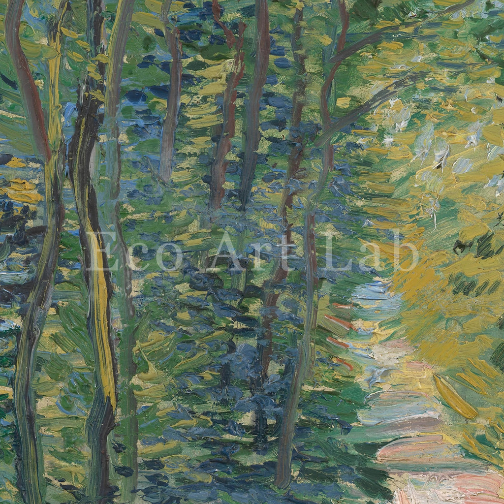 Samsung Frame TV Art 4K - Path in the Woods - Famous Vincent van Gogh