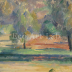 Samsung Frame TV Art 4K - Autumn Landscape - Famous Paul Cezanne