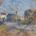Samsung Frame TV Art 4K - A Corner of the Woods at Sablons - Famous Alfre Sisley