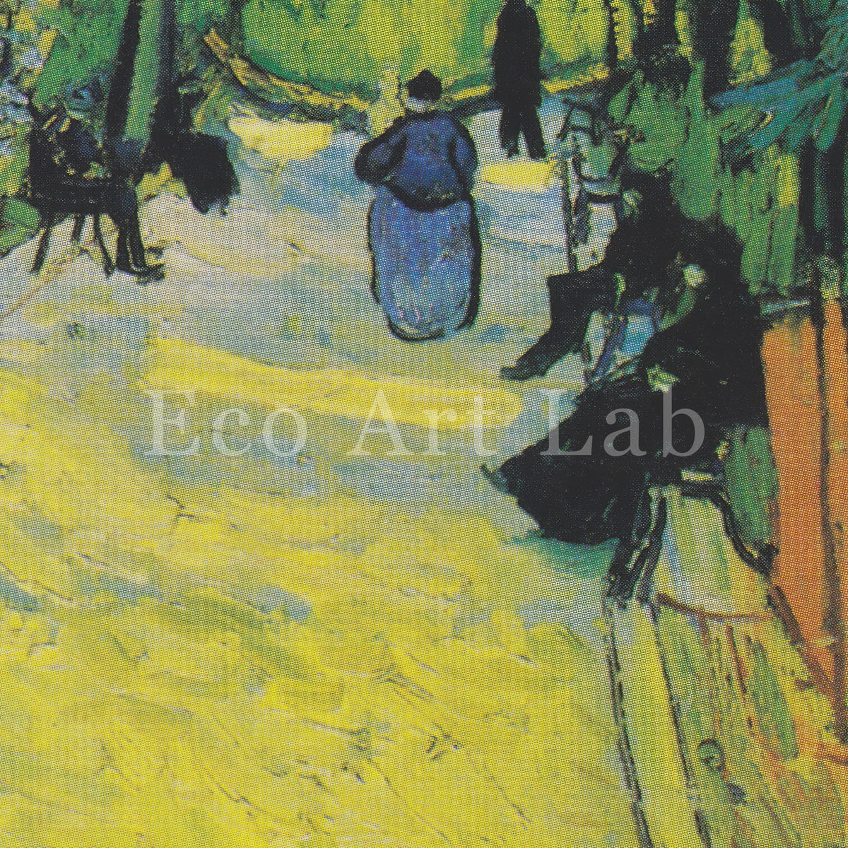 Vincent van Gogh - Printable Wall Art - Entrance to the Public Gardens in Arles