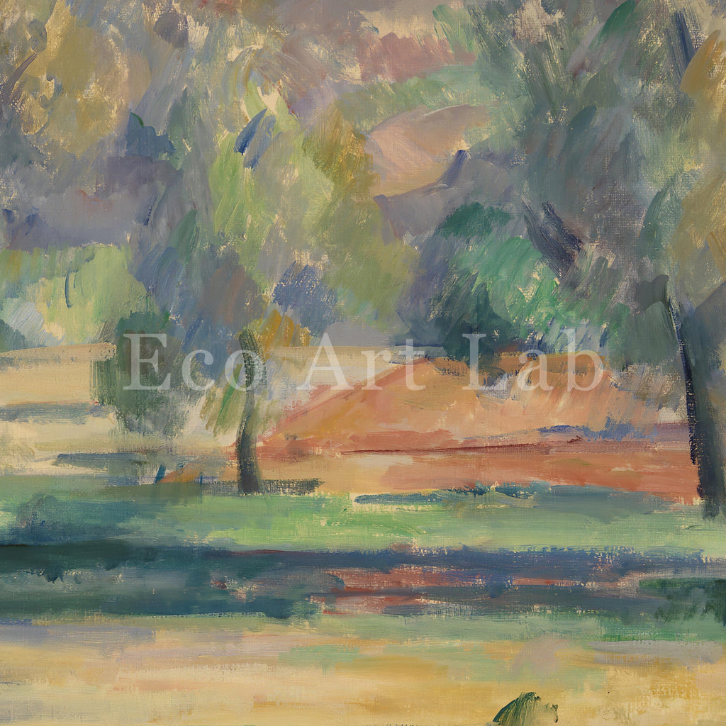 Paul Cezanne - Printable Wall Art - Autumn Landscape