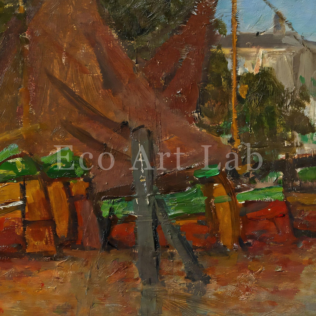 Samsung Frame TV Art 4K - Boats at Zaandam - Famous Claude Monet